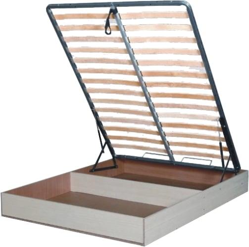 Бельевой ящик с кроватным основанием и подъемным механизмом