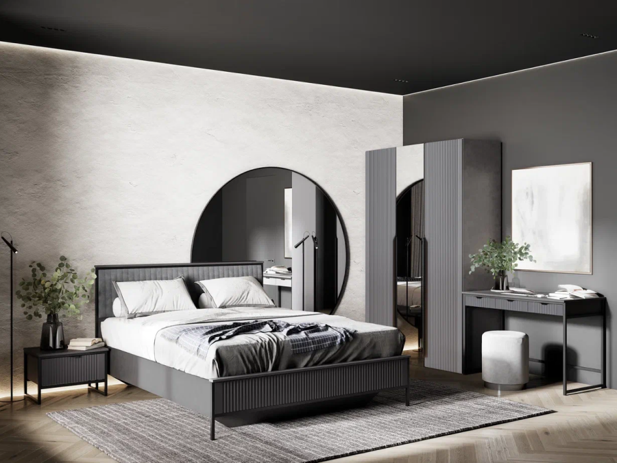 Спальня «Нора» от фабрики «Мебельград» Спальня «Нора» от фабрики «Мебельград»