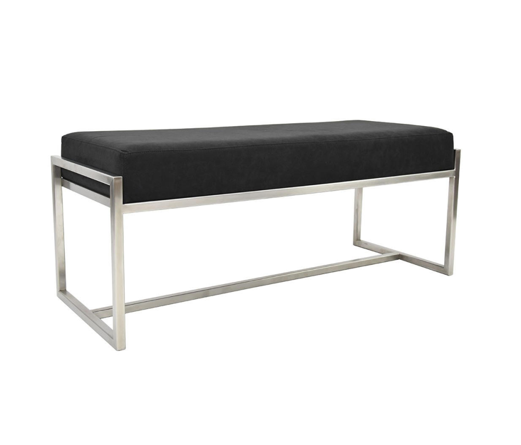 Банкетка с металлическим основанием Банкетка с металлическим основанием