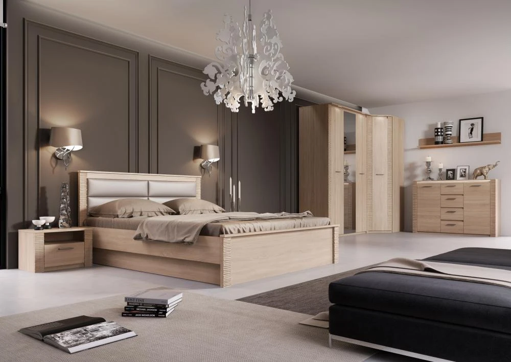 Шкаф трехдверный «Элана» производства «Мебельград» Шкаф трехдверный «Элана» производства «Мебельград»