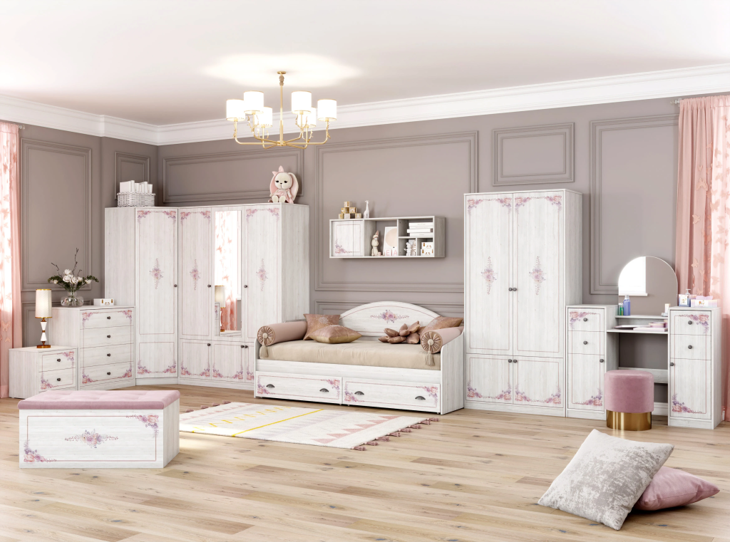 Туалетный столик «Эльза» производства «Мебельград» Туалетный столик «Эльза» производства «Мебельград»