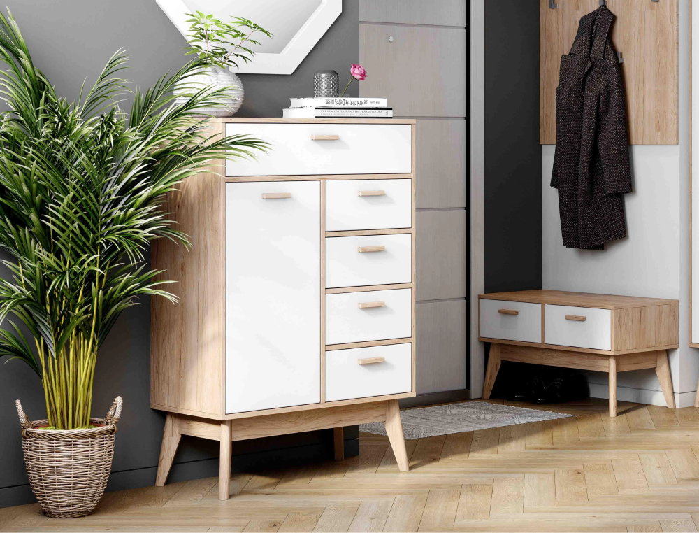 Комод высокий «Калгари» производства «Мебельград» Комод высокий «Калгари» производства «Мебельград»